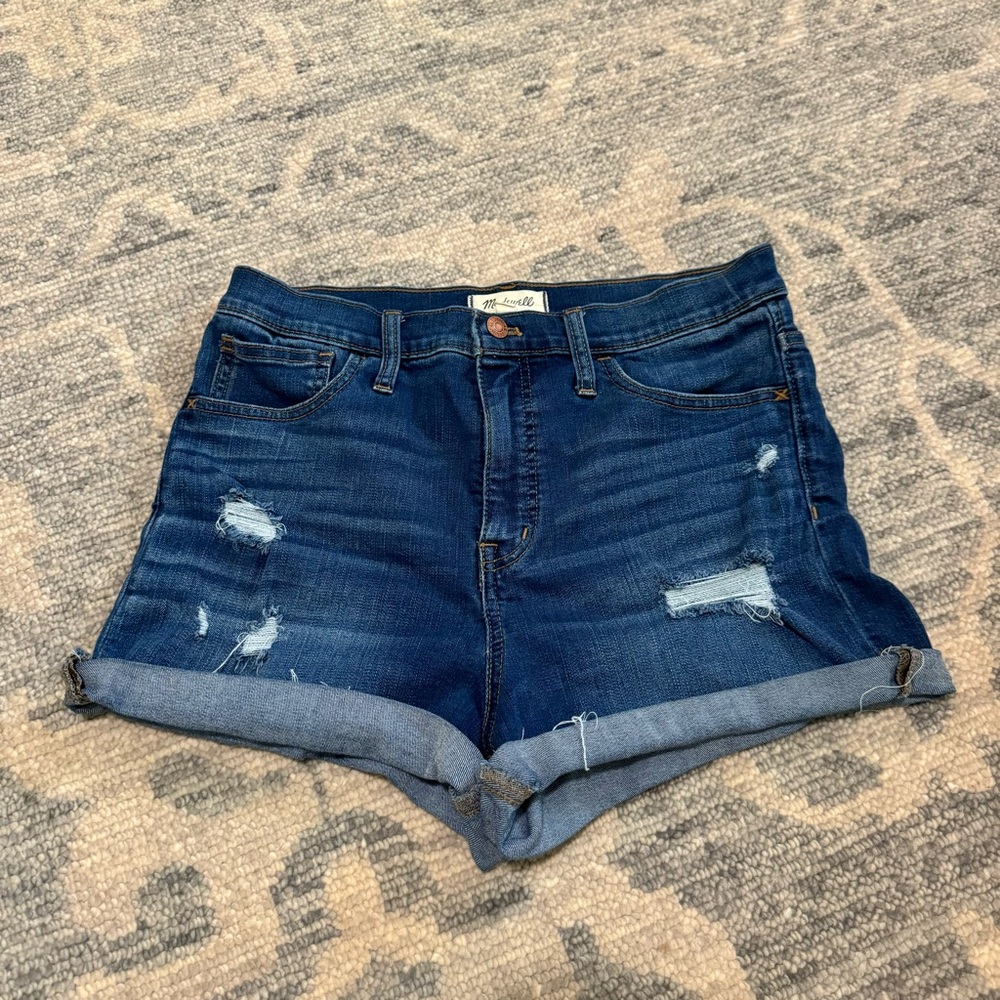 Madewell Cutoff Shorts Size 29 Distressed Raw Hem